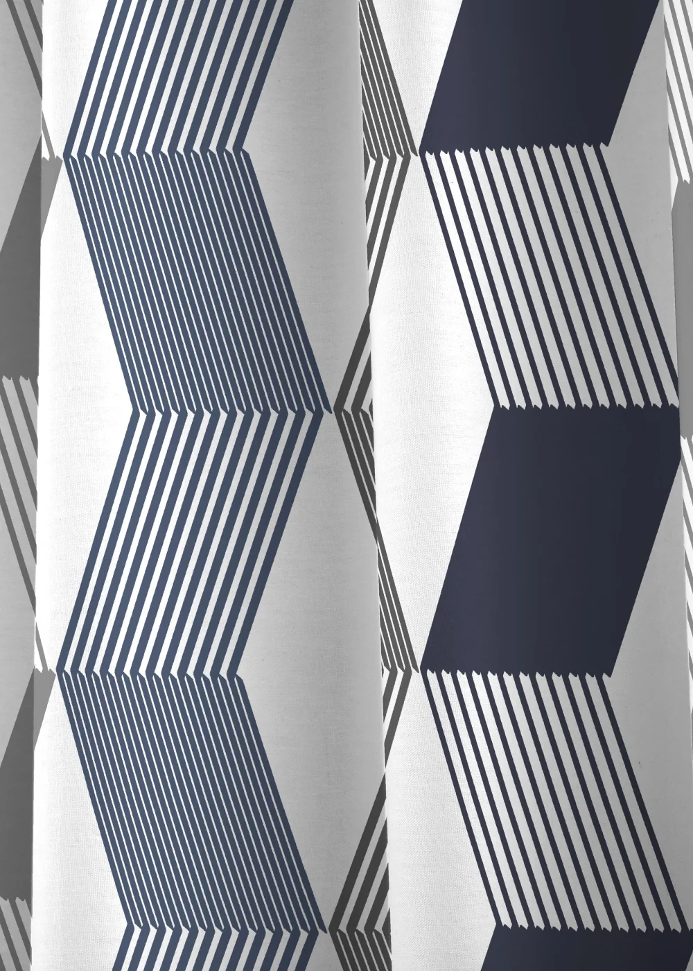 Fusion Magna Pair of Eyelet Curtains - 66W X 54D (168x137cm) Image 3