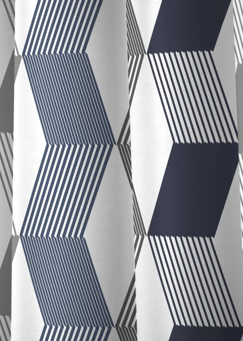 Fusion Magna Pair of Eyelet Curtains - 66W X 54D (168x137cm) Image 3