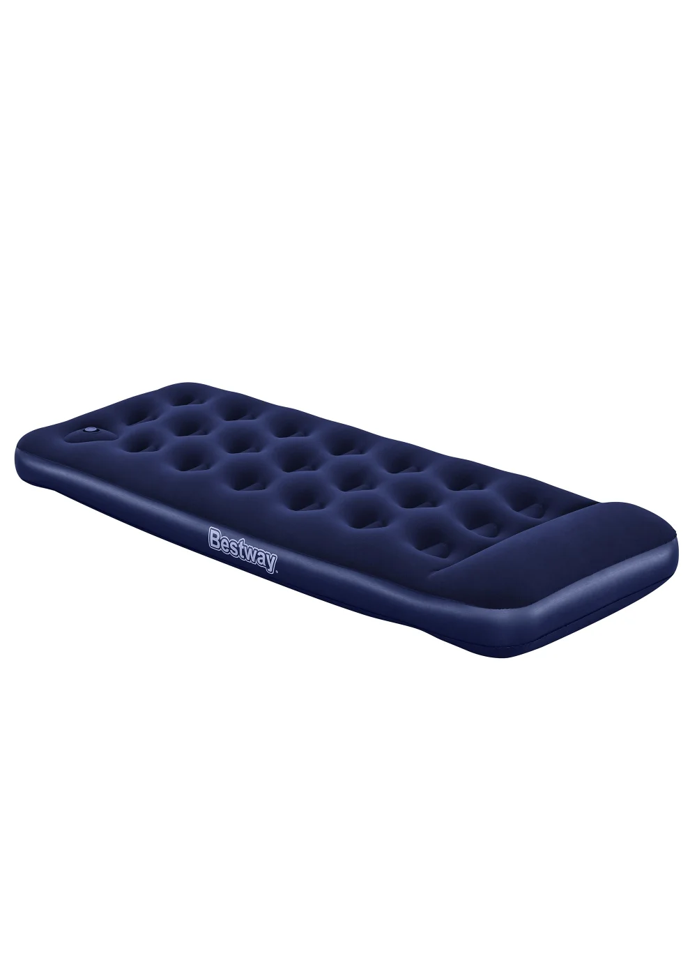 Bestway Easy Inflate Flocked Airbed - Single Image 1