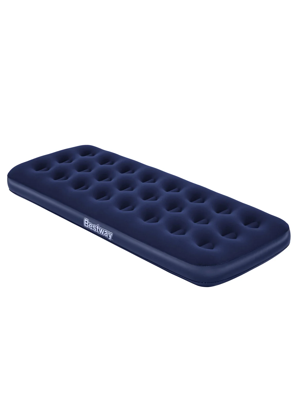 Bestway Flocked Airbed - Single Image 1