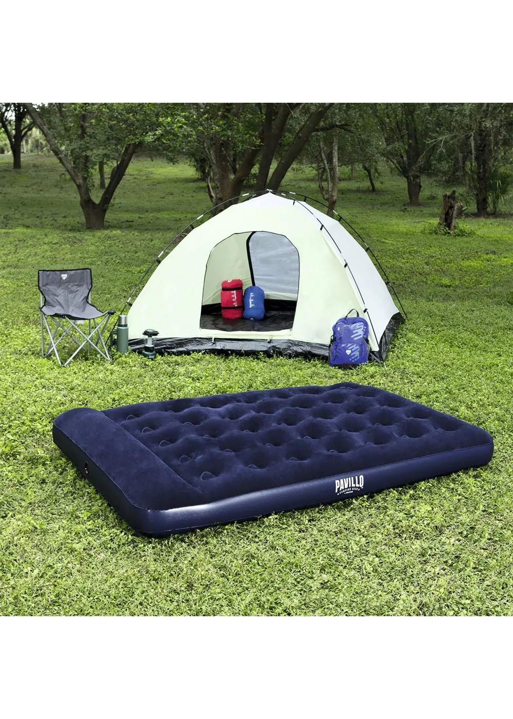 Bestway Easy Inflate Flocked Airbed - Double Image 4