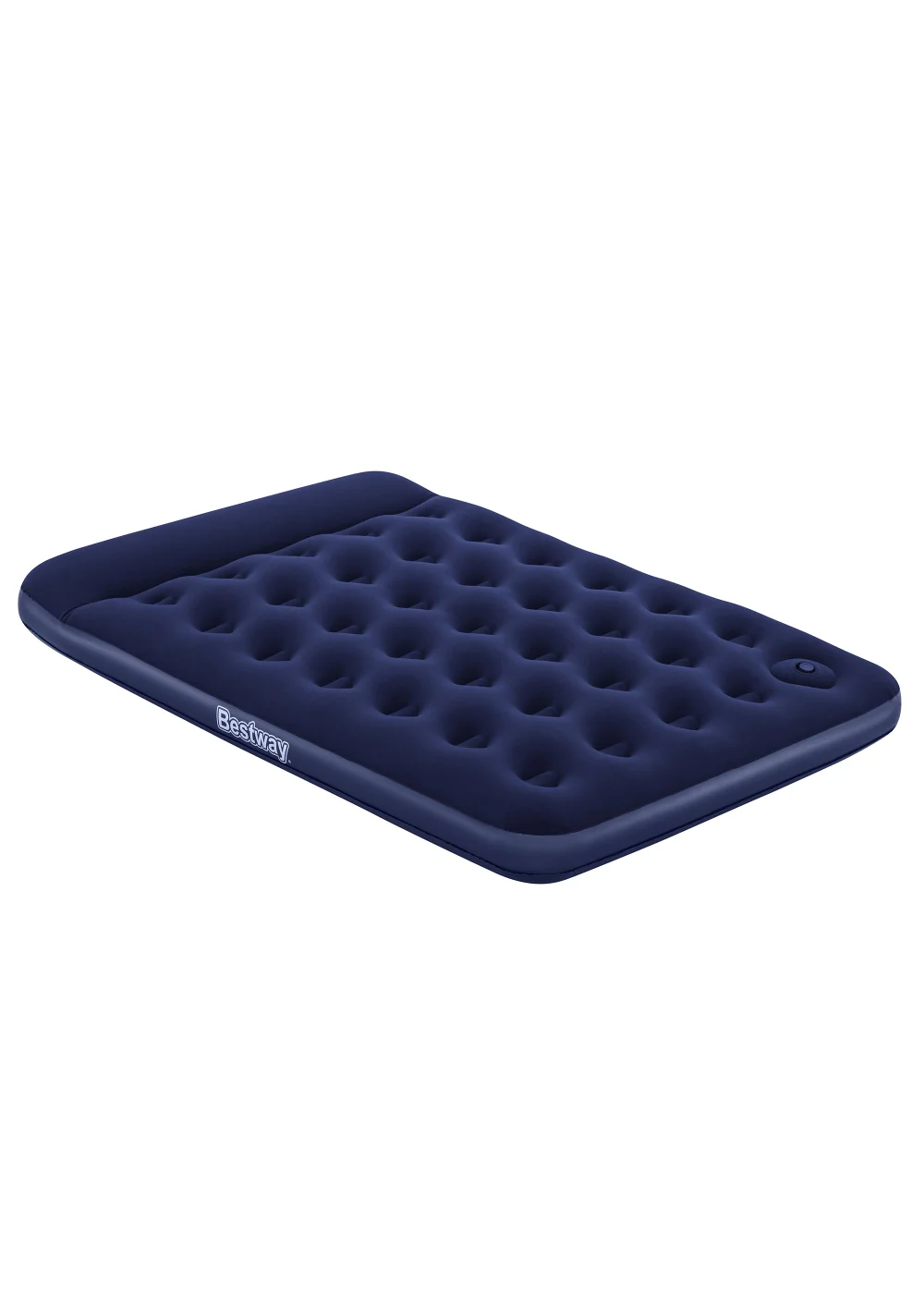 Bestway Easy Inflate Flocked Airbed - Double Image 1