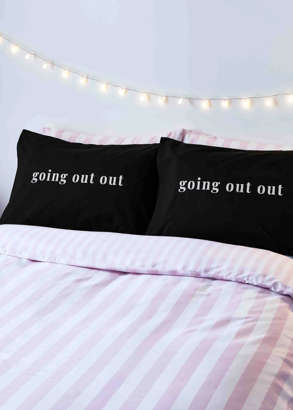 Sassy B Stay In Go Out Standard Pillowcase Pair - One Size Image 3
