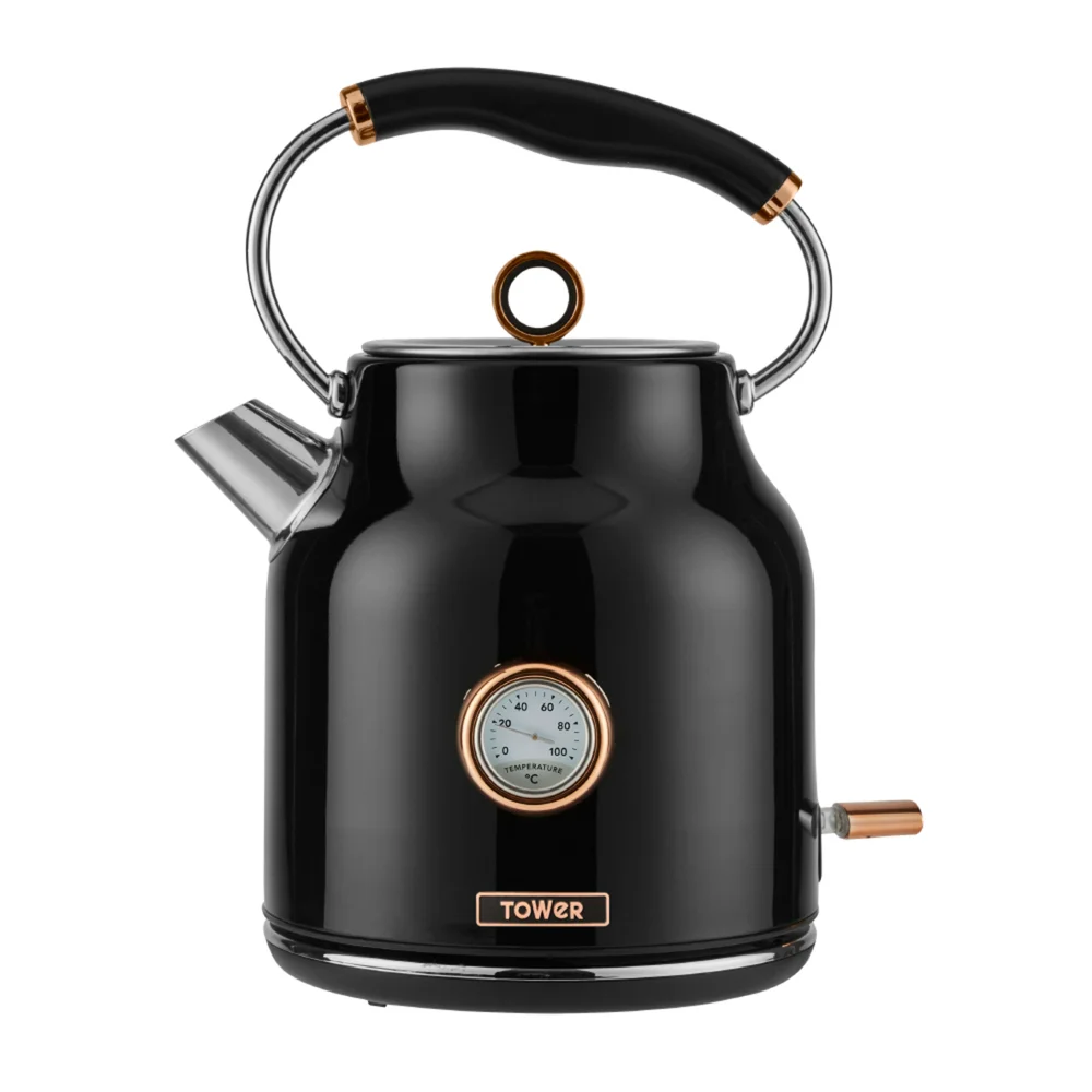 Tower Bottega 1.7 Litre Stainless Steel Kettle - One Size Image 1