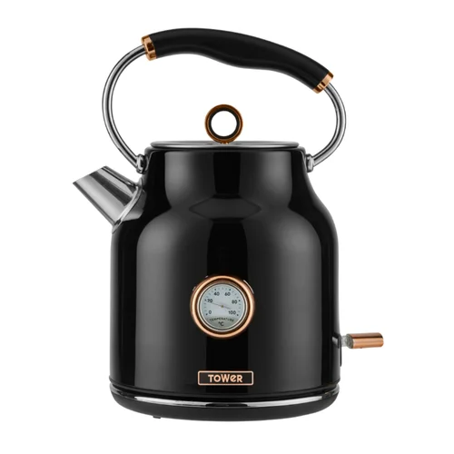 Tower Bottega 1.7 Litre Stainless Steel Kettle - One Size Image 1