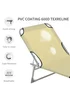 Outsunny Foldable Camping bed Sun Lounger (187cm x 58cm x 30cm) - One Size Image 5