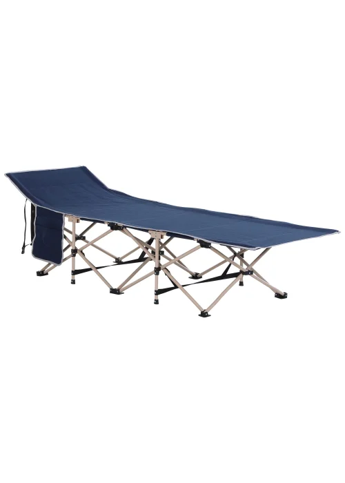 Outsunny Single Foldable Camping Bed (190cm x 68cm x 52cm) - No Size Image 2