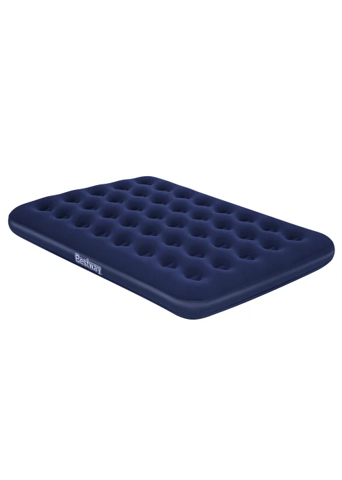 Bestway Flocked Airbed - Double Image 1