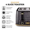 Tower Empire 4 Slice Toaster - One Size Image 2