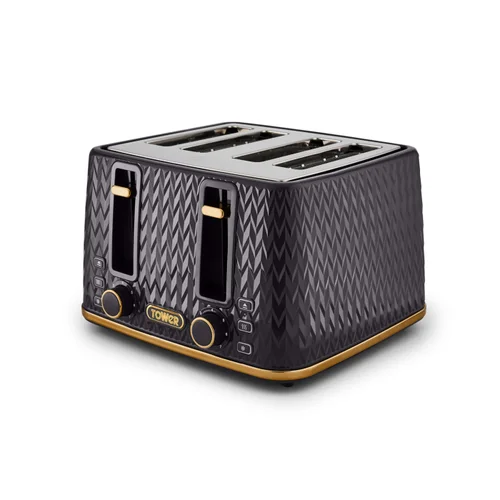 Tower Empire 4 Slice Toaster - One Size Image 1