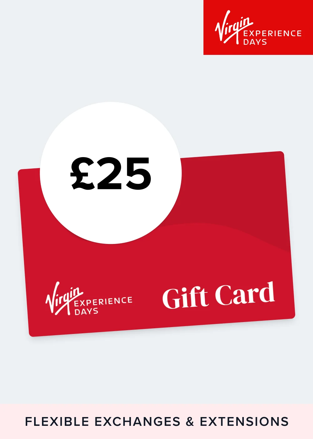 Virgin Experience Days £25 Gift Card - No Size Image 1