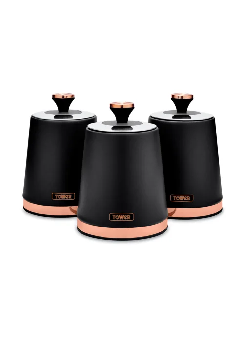 Tower Cavaletto Set Of 3 Canisters - One Size Image 1