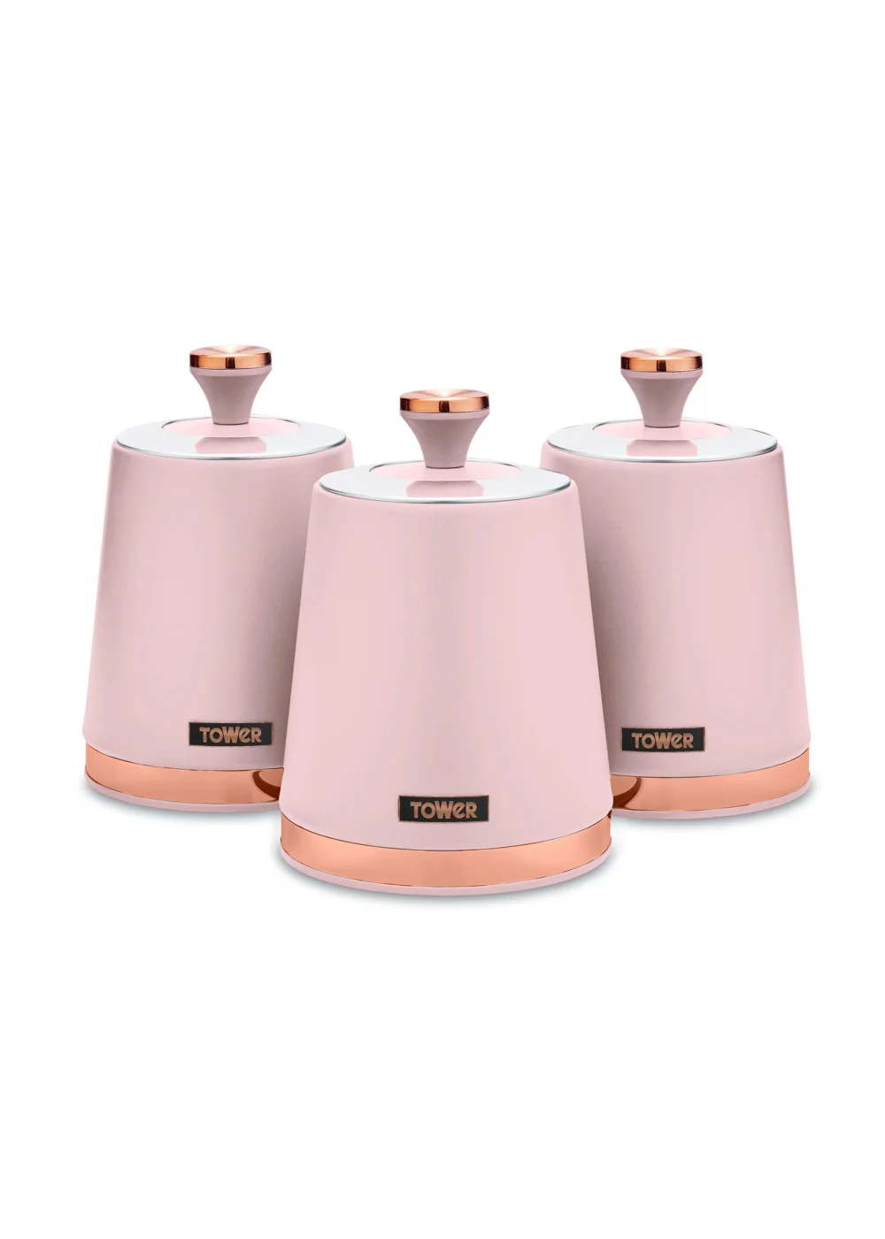 Tower Cavaletto Set Of 3 Canisters - One Size Image 1