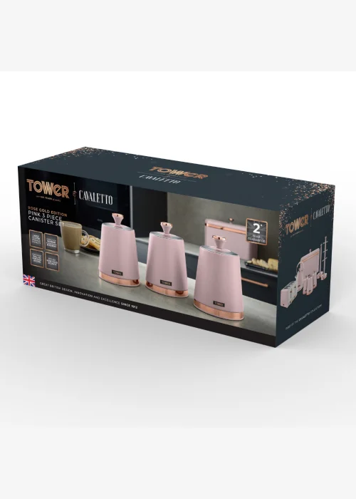 Tower Cavaletto Set Of 3 Canisters - One Size Image 2