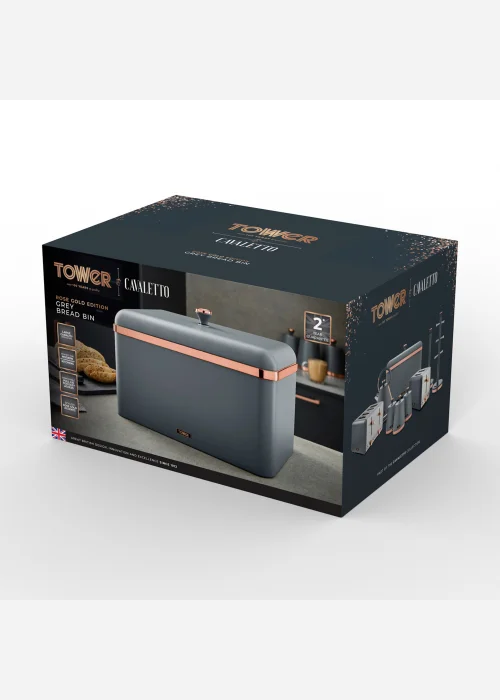 Tower Cavaletto Bread Bin - One Size Image 2