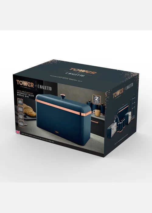 Tower Cavaletto Bread Bin - One Size Image 2