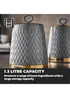 Tower Empire Set Of 3 Canisters - One Size Image 3