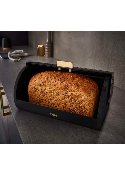 Tower Empire Roll Top Bread Bin - One Size Image 4
