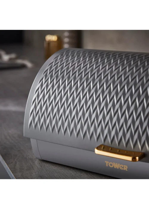Tower Empire Roll Top Bread Bin - One Size Image 3