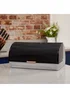 Linear Rose Gold Roll Top Bread Bin - One Size Image 2