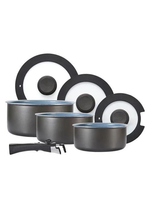Tower Freedom 7 Piece Cookware Set w/Detachable Handle - One Size Image 1