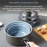 Tower Freedom 7 Piece Cookware Set w/Detachable Handle - One Size Image 3