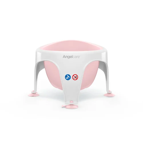 Angelcare Soft Touch Bath Seat Pink - One Size Image 2