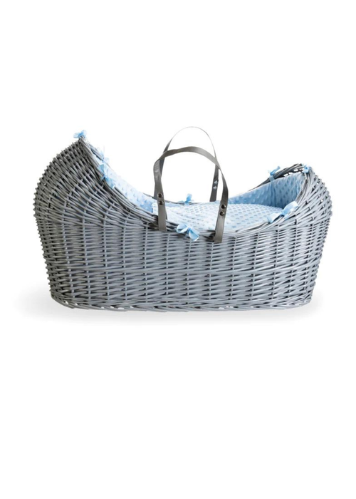 Clair de Lune Blue Dimple Grey Wicker Noah Pod ® - One Size Image 3