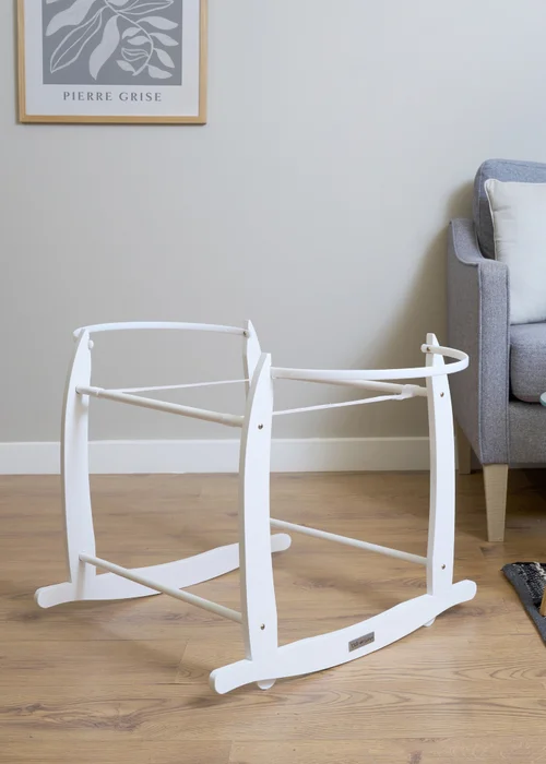 Clair de Lune Deluxe Moses Basket Rocking Stand - No Size Image 1