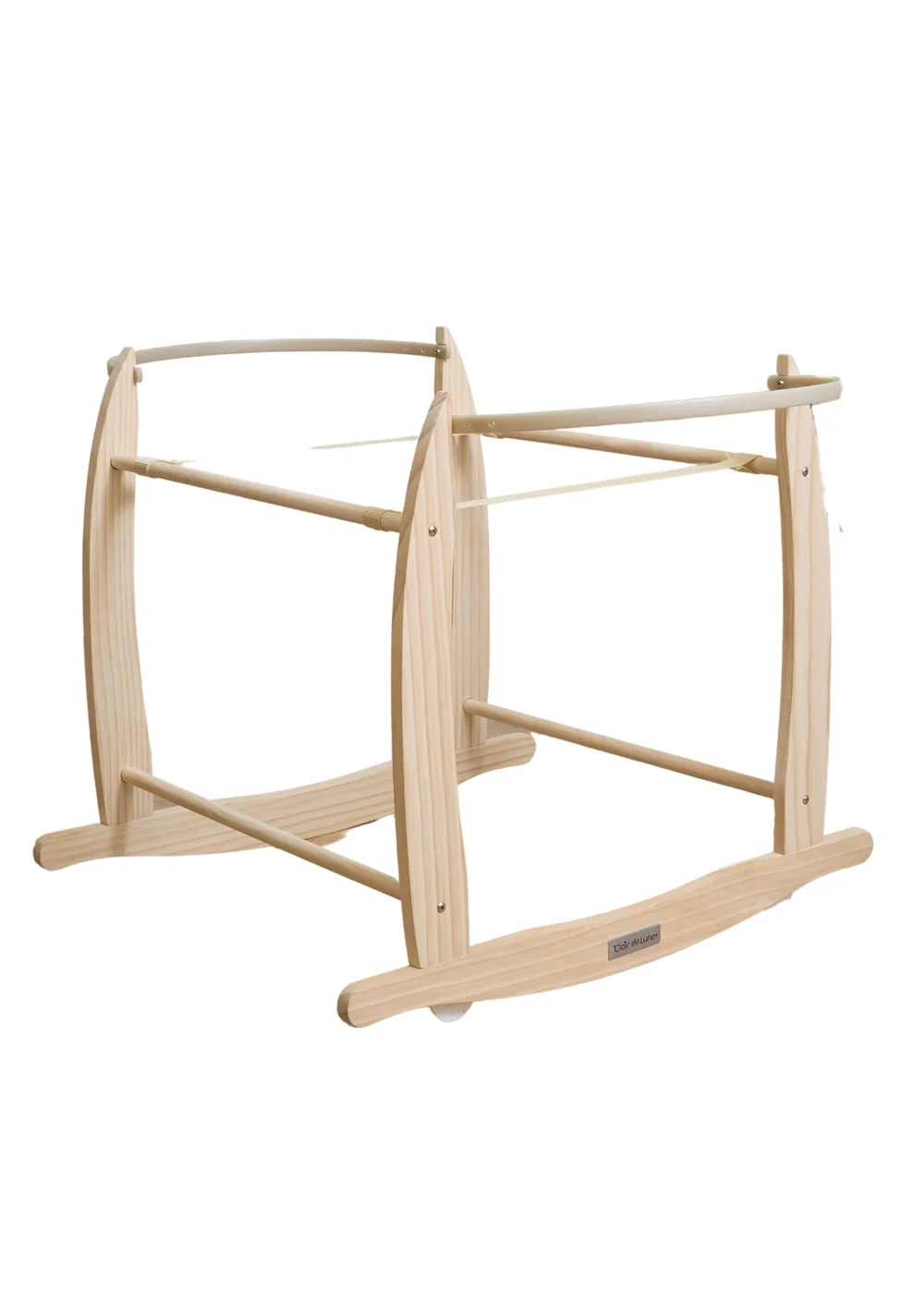 Clair de Lune Deluxe Moses Basket Rocking Stand - No Size Image 2