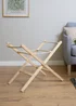 Clair de Lune Wooden Folding Moses Basket Stand - No Size Image 1