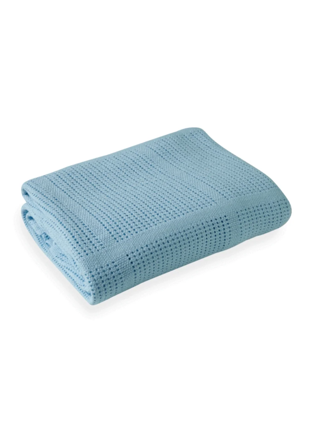 Clair de Lune Soft Cotton Cellular Cot Blanket - 100 x 150 Image 1