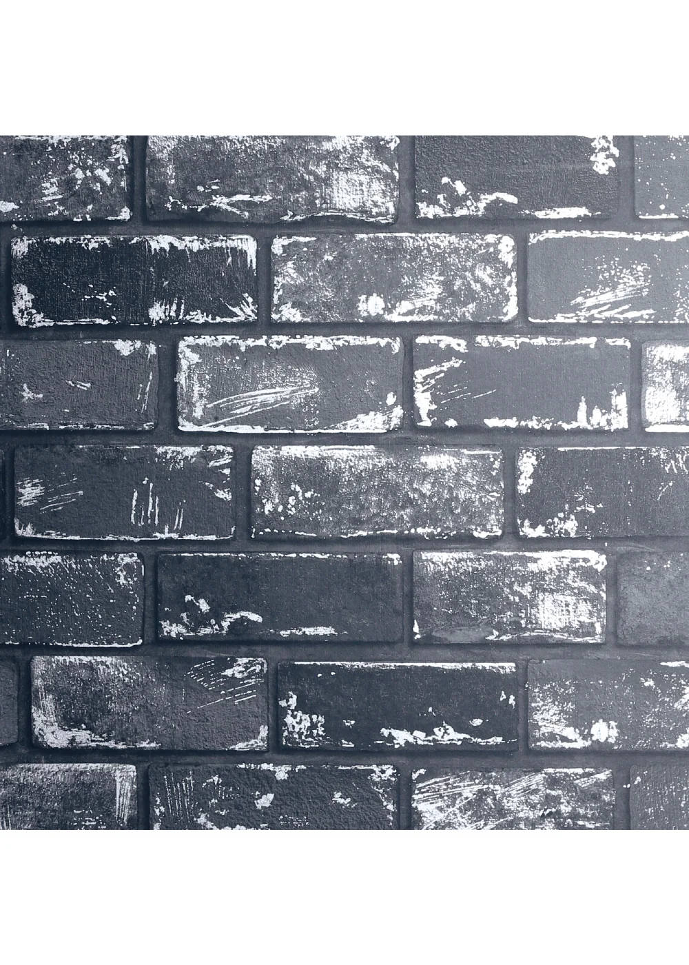 Arthouse Metallic Brick Wallpaper - One Size Image 1