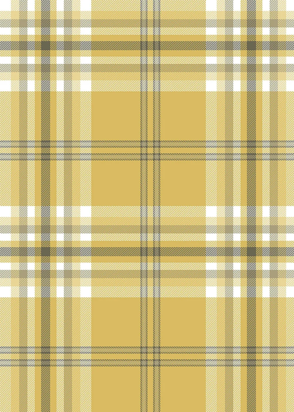 Catherine Lansfield Kelso Check Wallpaper - One Size Image 1