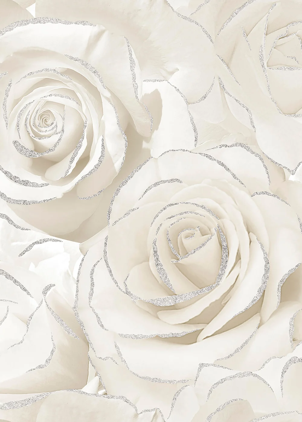 Muriva Madison Glitter Pearl Wallpaper - One Size Image 1