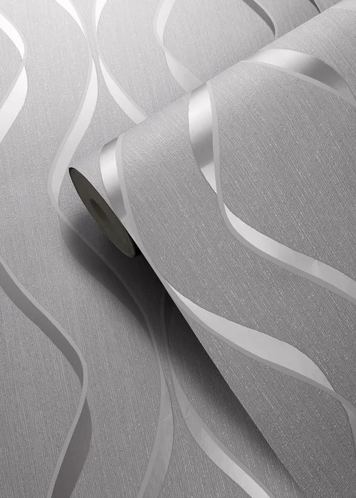 Muriva Indra Wave Wallpaper - One Size Image 3