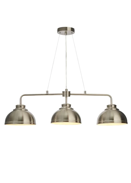 Inlight Brook 3 Light Pendant Ceiling Bar (100cm x 80cm x 20cm) - One Size Image 4