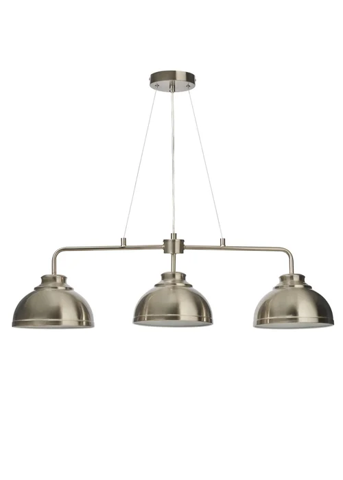 Inlight Brook 3 Light Pendant Ceiling Bar (100cm x 80cm x 20cm) - One Size Image 5