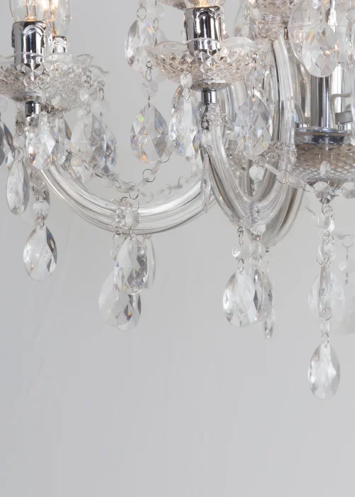 Inlight Charlotte 12 Light Chandelier (135cm x 63cm x 63cm) - One Size Image 2