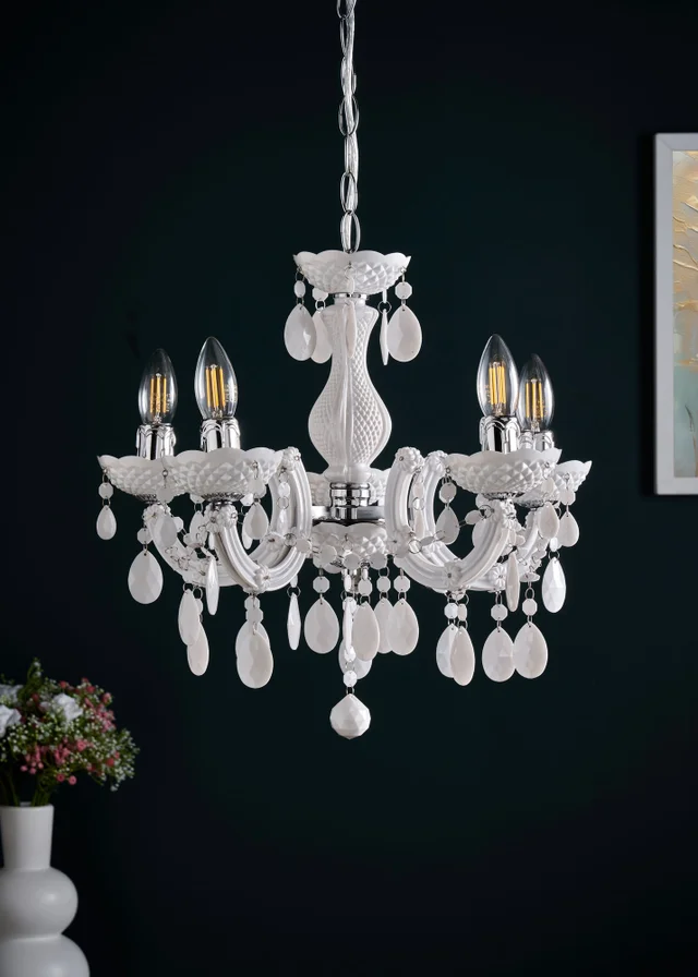 Inlight Charlotte 5 Light Chandelier (145cm x 45cm x 45cm)