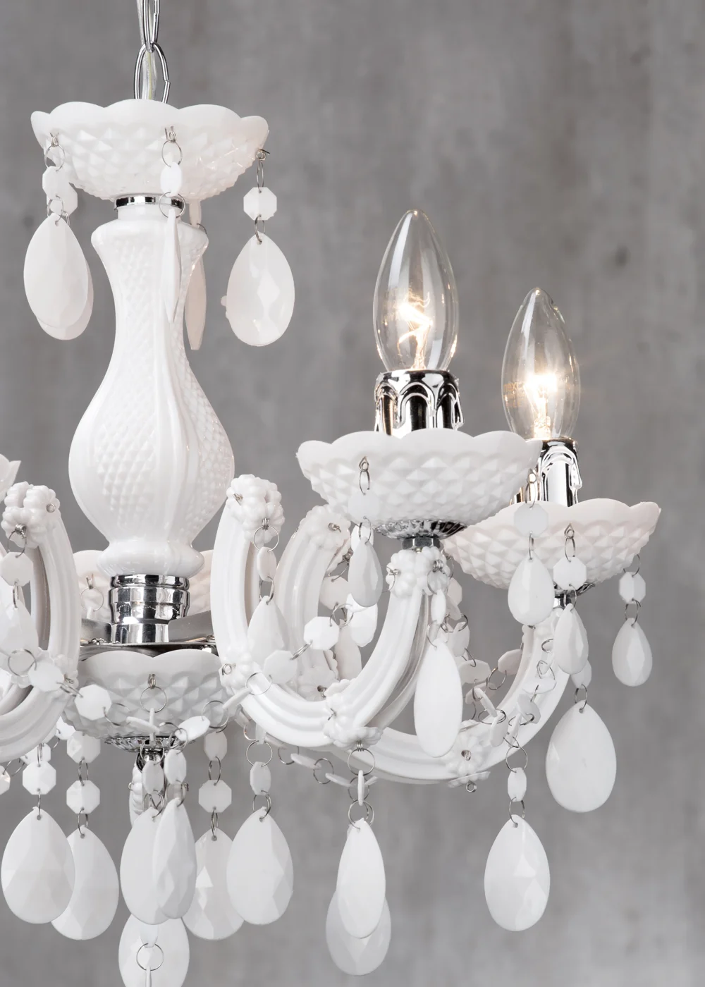 Inlight Charlotte 5 Light Chandelier (145cm x 45cm x 45cm) - One Size Image 4
