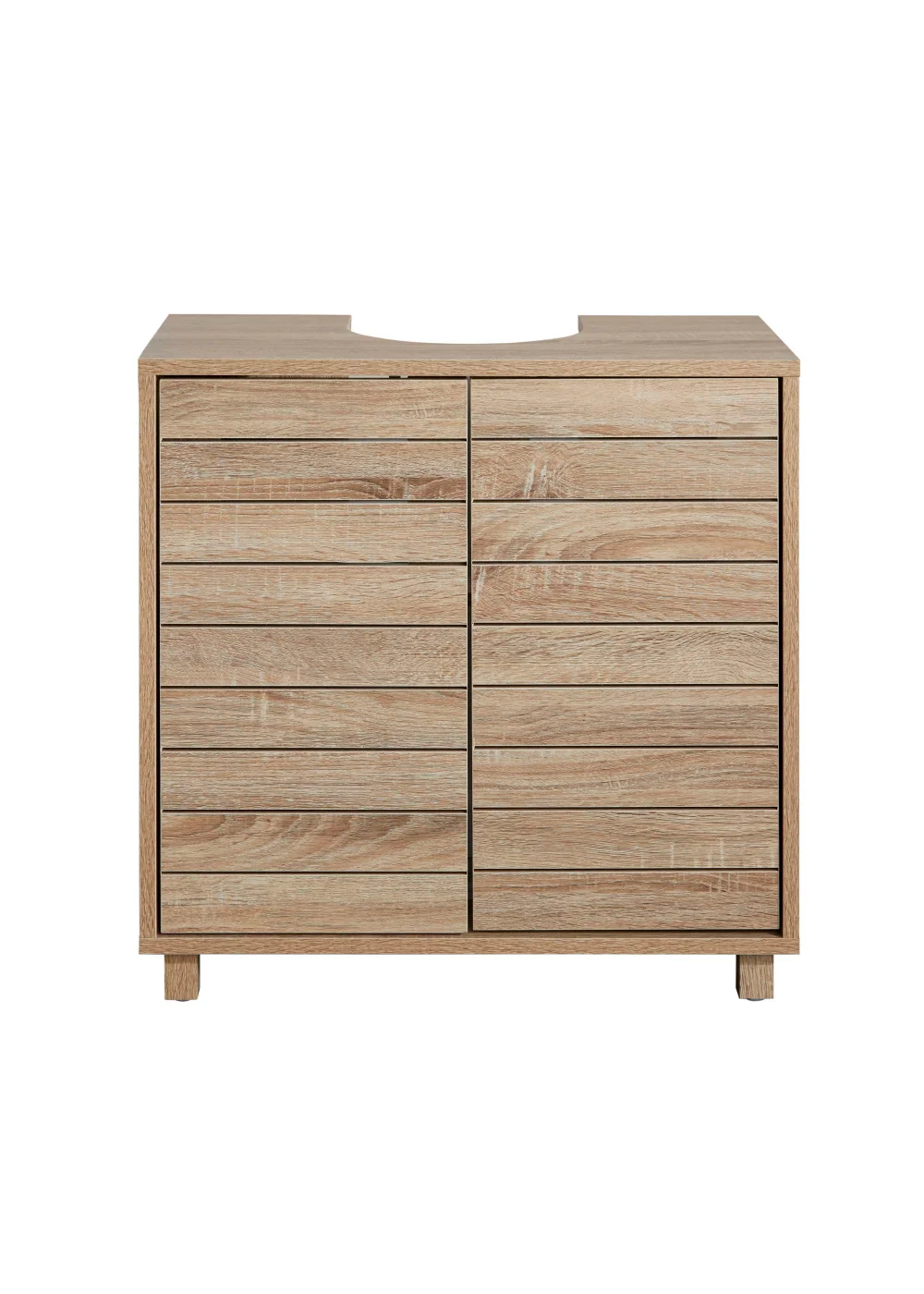 Lloyd Pascal Castleton Oak Effect Underbasin Unit Natural (60cm x 60cm x 30cm) - One Size Image 1