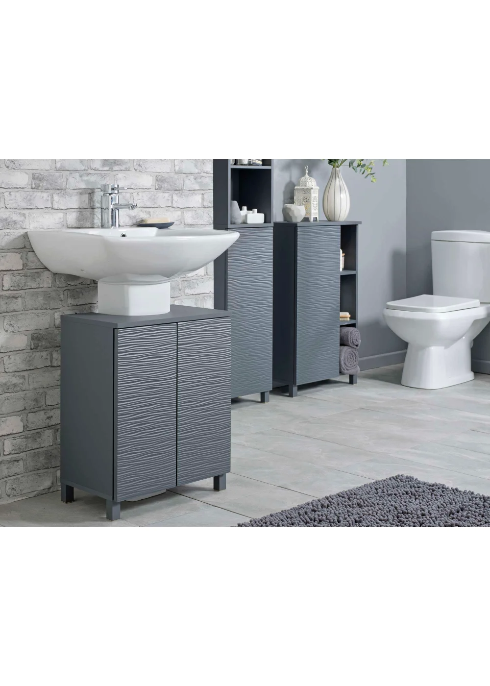 Lloyd Pascal Olsen Ripple Underbasin Unit (60cm x 48cm x 30cm) - One Size Image 3