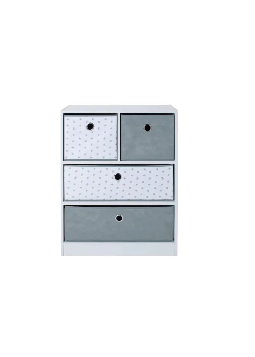 Lloyd Pascal Jazz 2+2 Storage Unit (83cm x 63cm x 30cm) - One Size Image 4