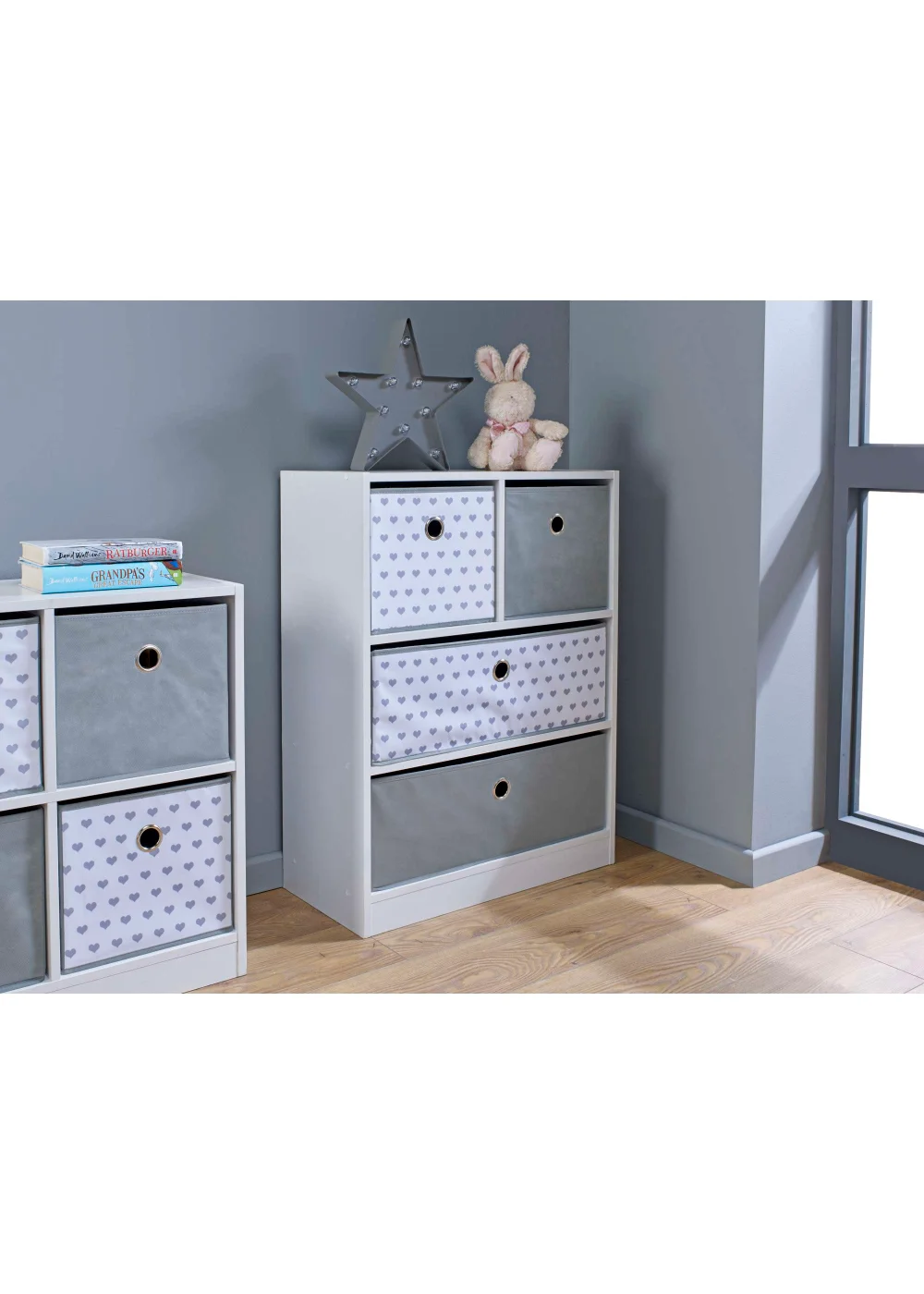 Lloyd Pascal Jazz 2+2 Storage Unit (83cm x 63cm x 30cm) - One Size Image 1
