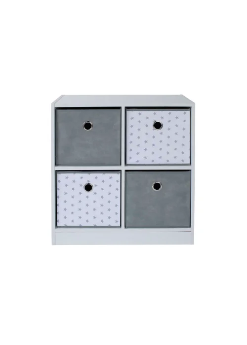 Lloyd Pascal Jazz 4 Cube Storage Unit (65cm x 63cm x 30cm) - One Size Image 4