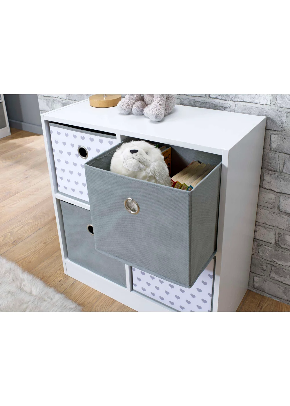 Lloyd Pascal Jazz 4 Cube Storage Unit (65cm x 63cm x 30cm) - One Size Image 2