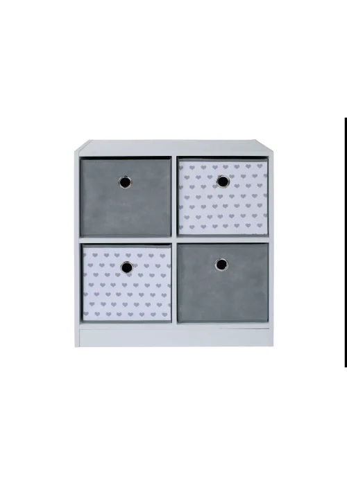 Lloyd Pascal Jazz 4 Cube Storage Unit (65cm x 63cm x 30cm) - One Size Image 4