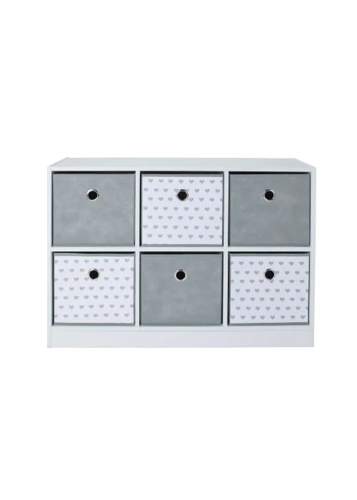 Lloyd Pascal Jazz 6 Cube Storage Unit (65cm x 95cm x 30cm) - One Size Image 1