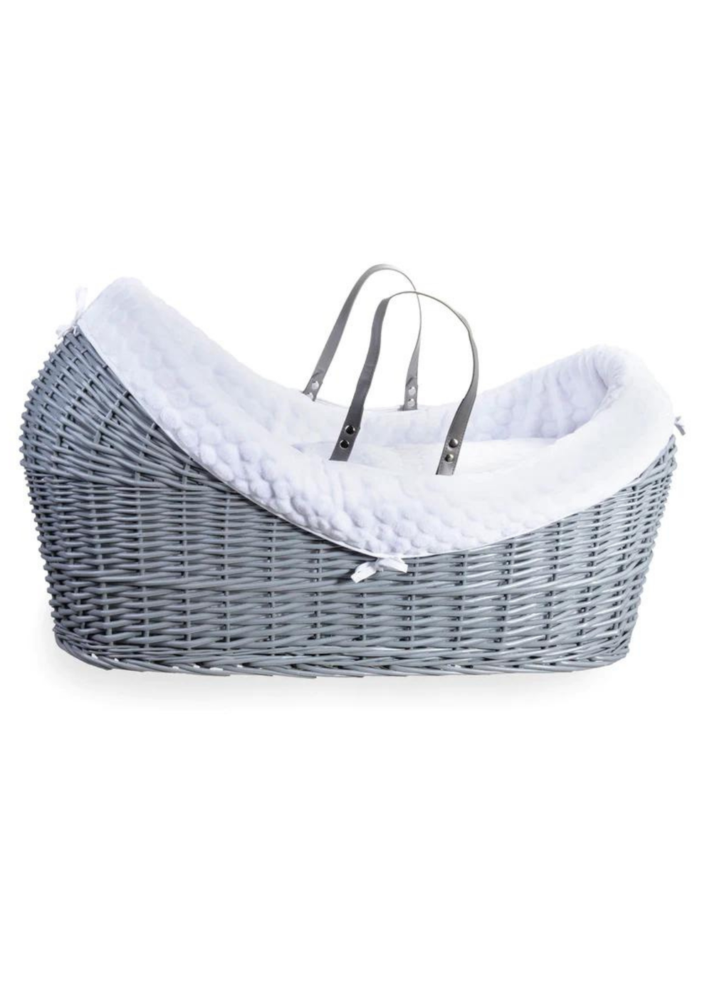 Clair de Lune White Marshmallow Grey Wrapover Noah Pod® - One Size Image 2